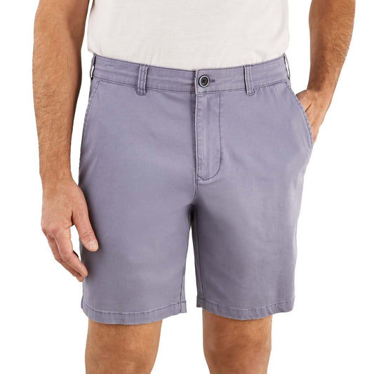 Sperry Men's Flat-Front Shorts (Blue)