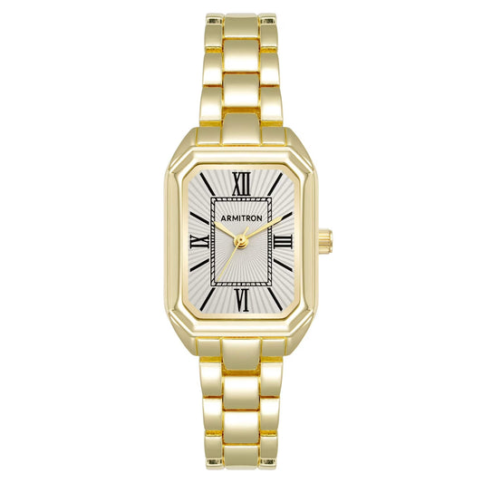Armitron Women's Gold-Tone Analog Dress Wristwatch