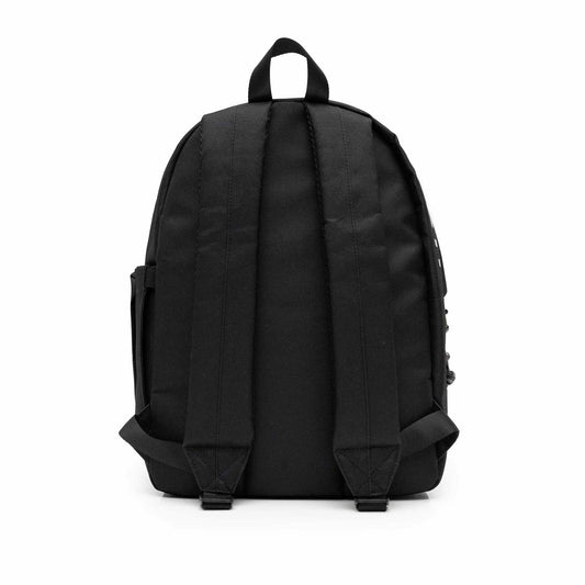 U.S. Polo Assn. Unisex Adult 16" Water-Resistant Backpack with Detachable Pouch (Black)