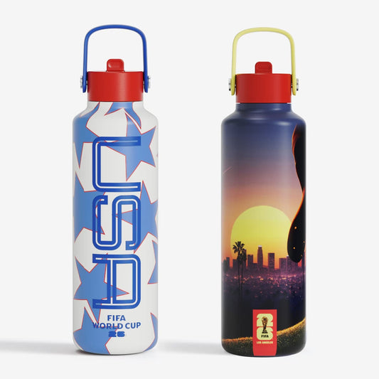 FIFA World Cup 2026 Performance 24oz Insulated Water Bottle (2-Pack Los Angeles Edition)