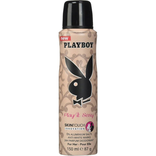 Playboy Ladies Play It Sexy Deodorant Body Spray (5 oz / 150 ml)