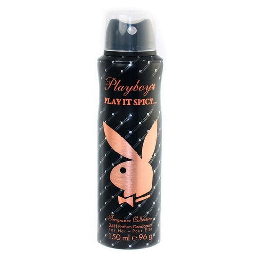 Playboy Ladies Play It Spicy Deodorant Body Spray (5 oz / 150 ml)