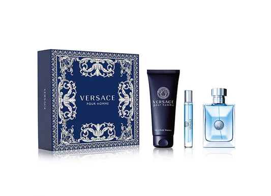 Versace Pour Homme Eau de Toilette (EDT) 3-Piece Gift Set