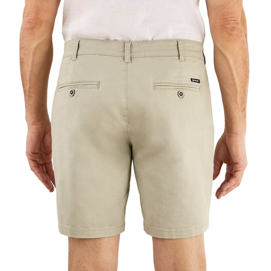 Sperry Men's Flat-Front Shorts (Stone)