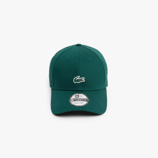 Lacoste x New Era Cap in Pine Green (Color Code 132, Ref. RK7305)