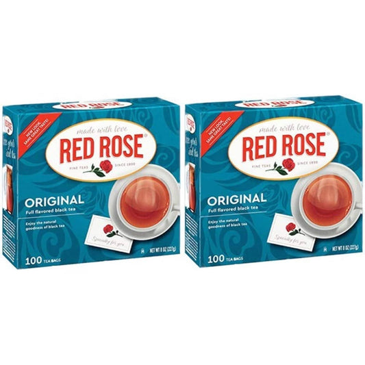 Red Rose Original Full Flavored Black Tea (Pack of 2)