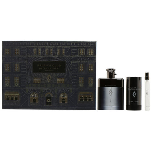 Ralph Lauren Men’s Ralph’s Club 3-Piece Eau de Toilette Gift Set