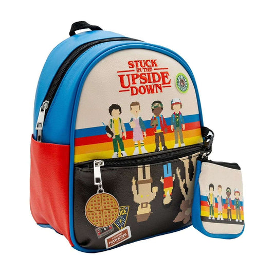 Licensed Kids 10.5" Mini Backpack with Coin Purse in Stranger Things