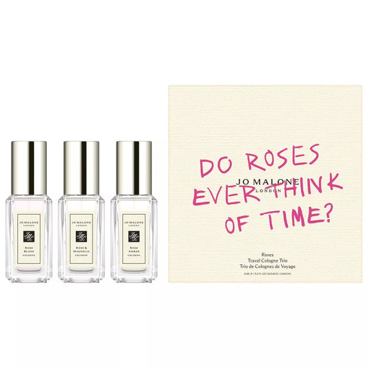 Jo Malone London "Do Roses Ever Think of Time Travel" Cologne Trio