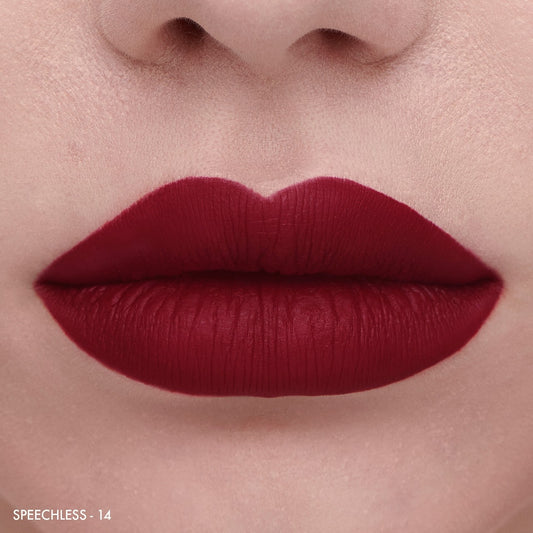 Sephora Collection Matte Velvet Lipstick | 14 Speechless - Red