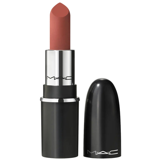 MAC Cosmetics Mini M·A·Cximal Silky Matte 12HR Wear Lipstick in Warm Teddy