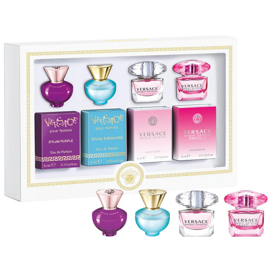 VERSACE WOMEN'S MINI PERFUME COFFRET SET