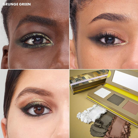 Sephora Mini Mix Eyeshadow Pallete | Grunge Green