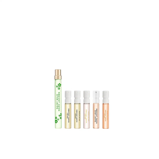 Marc Jacobs Fragrances Mini Daisy Collection Sampler Set with Daisy Wild Travel Spray