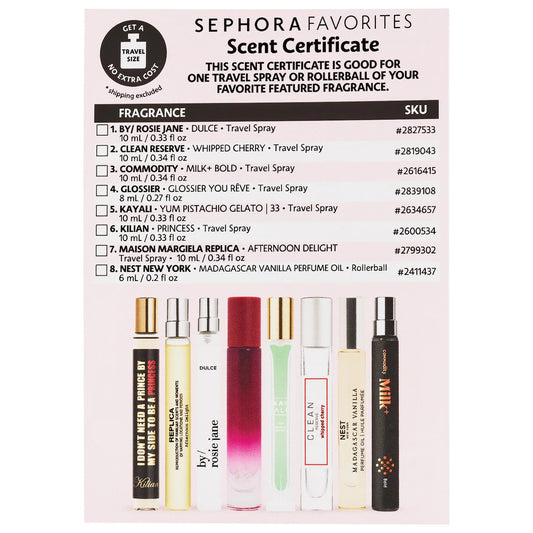 Sephora Favorites Box of Treats Mini Perfume Sampler Set