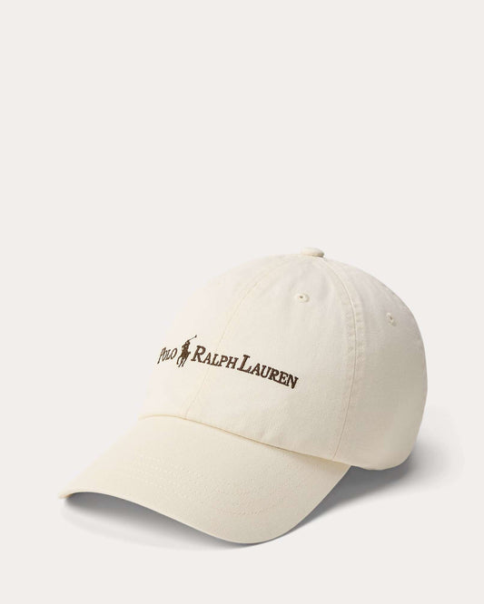 Polo Ralph Lauren Men's Cotton Twill Ball Cap in Guide Cream