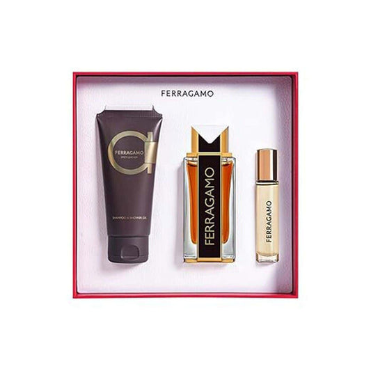 Salvatore Ferragamo Men’s Spicy Leather Gift Set
