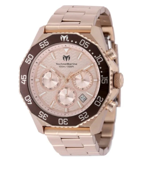 TechnoMarine Maré Vivo Rose Gold Dial Men's Quartz Watch