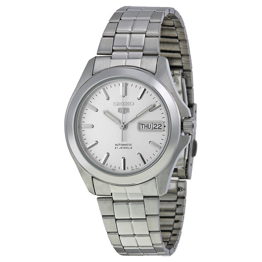 Seiko 5 Automatic Silver Dial Men's Watch