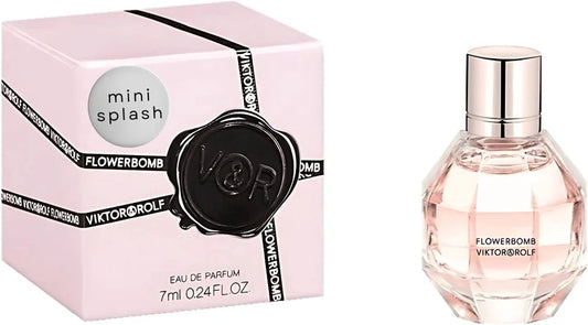 Viktor & Rolf Flowerbomb Eau de Parfum Mini Splash Perfume for Women 0.24 fl oz