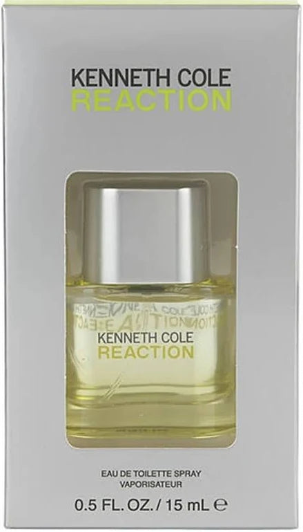 Kenneth Cole Reaction Eau de Toilette Spray in a 0.5 oz (approx. 15 ml) size
