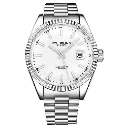 Stuhrling Original Symphony White Dial Men's Watch