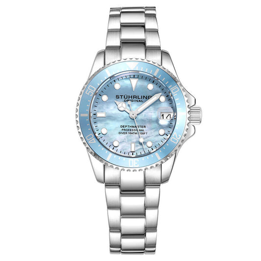 Stuhrling Original Vogue Quartz Blue Dial Ladies Watch