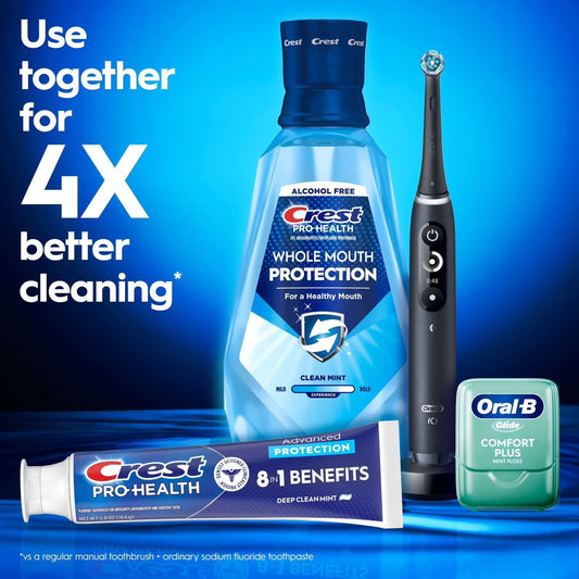 Crest Pro-Health Advanced Whitening + Intensive Clean Toothpaste (5.8 oz., 5-pack)