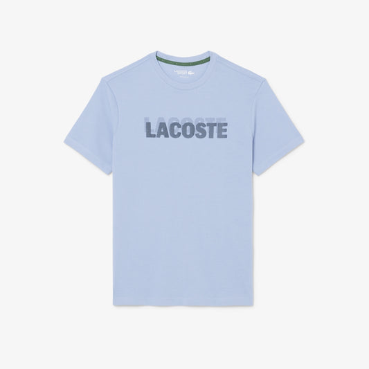 Lacoste Men's Ultra Dry Graphic Print Sport T-shirt (Aphylla/Navy Blue • 9N5)
