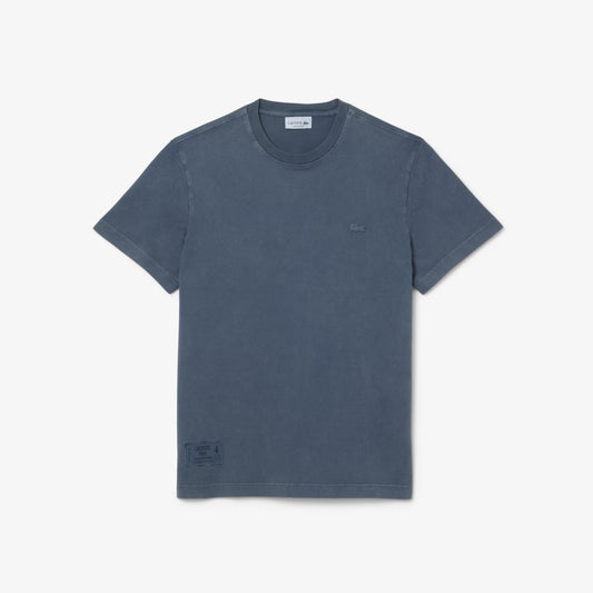 Lacoste Washed Effect Heavy Jersey T-shirt - Falcon