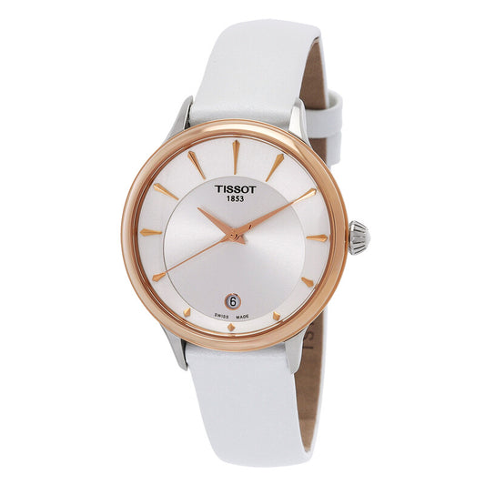 Tissot Odaci-T Quartz Silver Dial Ladies Watch (Item No. T133.210.26.031.00)