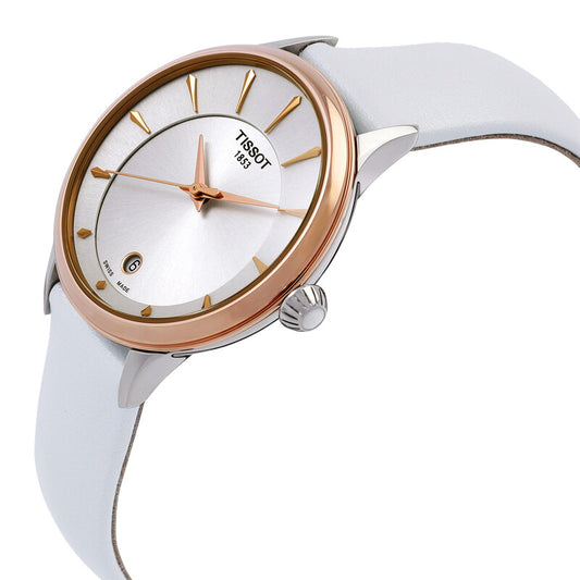 Tissot Odaci-T Quartz Silver Dial Ladies Watch (Item No. T133.210.26.031.00)