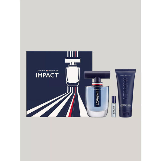 Tommy Hilfiger Men's Impact 3-Piece EDT Gift Set