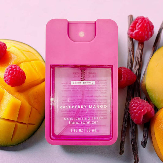 Scent Theory Hand Sanitizer Spray in Raspberry Mango (1 fl oz)