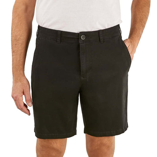 Sperry Men's Flat-Front Shorts (Black)