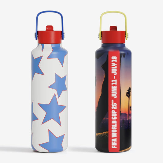 FIFA World Cup 2026 Performance 24oz Insulated Water Bottle (2-Pack Los Angeles Edition)