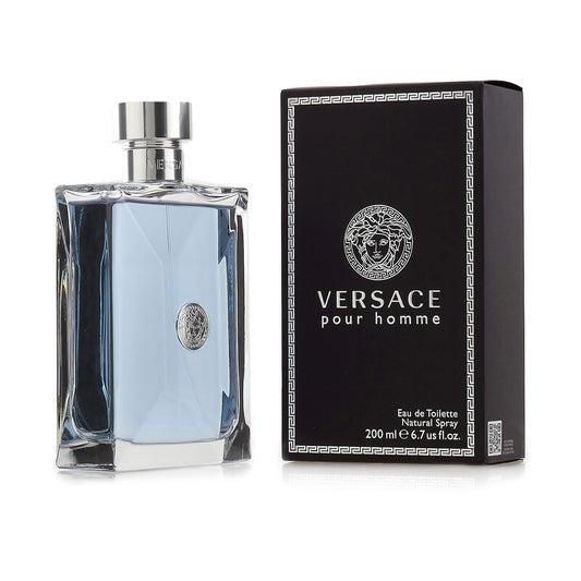Versace Men's Pour Homme Eau de Toilette Spray 6.7 oz / 200 ml