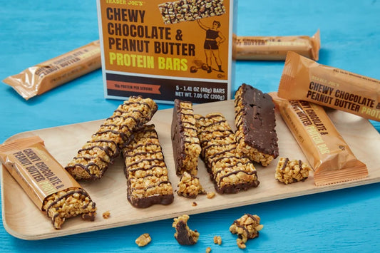 Trader Joe's Chewy Chocolate & Peanut Butter Protein Bar
