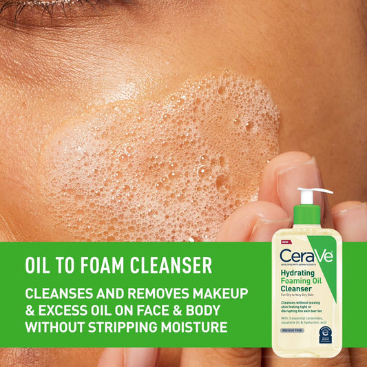 CeraVe Hydrating Foaming Oil Cleanser (8 fl. oz.)