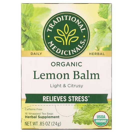 Traditional Medicinals Organic Lemon Balm Tea