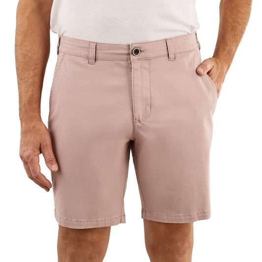 Sperry Men's Flat-Front Shorts (Pink)